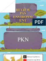 Review Pas1 Environment