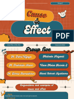 Cause and Effect Group Five