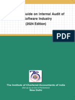 Internal Audit Technical Guide For IT Software Company