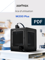 (Machines-3D) Manuel Dutilisation Zortrax m200 Plus FR