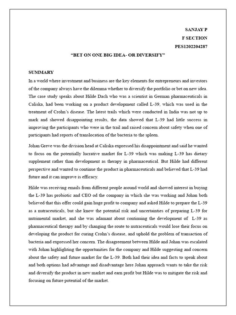 Sm case 4 pdf risk nutraceutical
