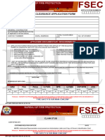FSED 001 - Application Form FSEC REV 1