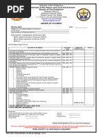 Bureau of Fire Protection Payment Order | PDF | Fire Safety | Insurance
