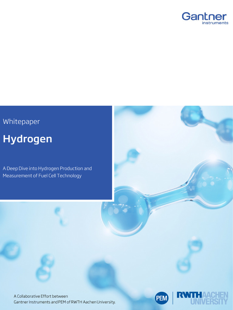 Hydrogen Tech for Industry Experts | PDF | Chemistry | Sustainable ...