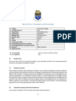 LLB 311 - Wills and Law of Succession - Outline - 2023