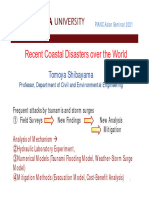 Recent Coastal Disasters Over The World