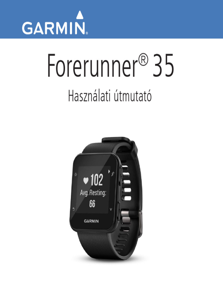 Garmin-Forerunner 35 Hasznalati | PDF