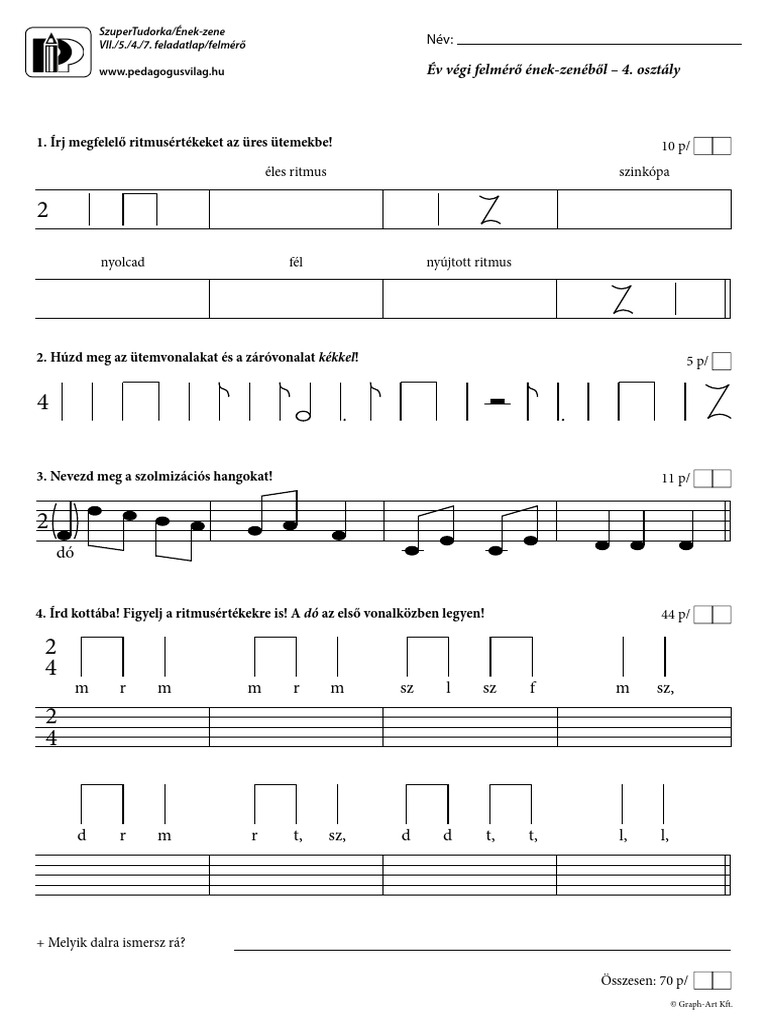 Pip 1605 Enek 4o FL Felm 7 | PDF