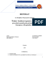 Drept Penal Comparat Referat