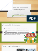 Module 9 Chapter 8 The Environment and Development v.2