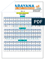 XI IIT IC FTM-04 24-07-2023 Key Sol