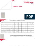 Analysis of Labour Codes - Revised 29.10.2020 17.50