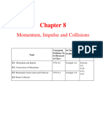 Chapter 8 Momentum Impulse and Collisions