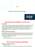 Unit - 6 Internet and Internet Services