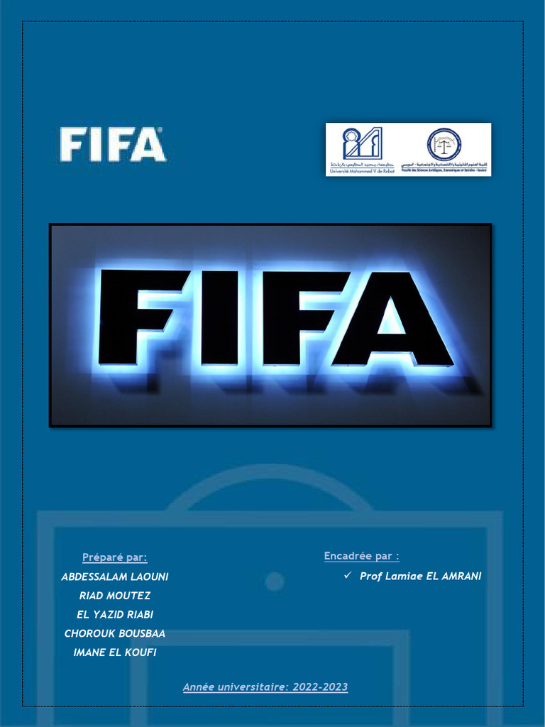 Rapport FIFA 2 | PDF | Football | Coupe du monde de football