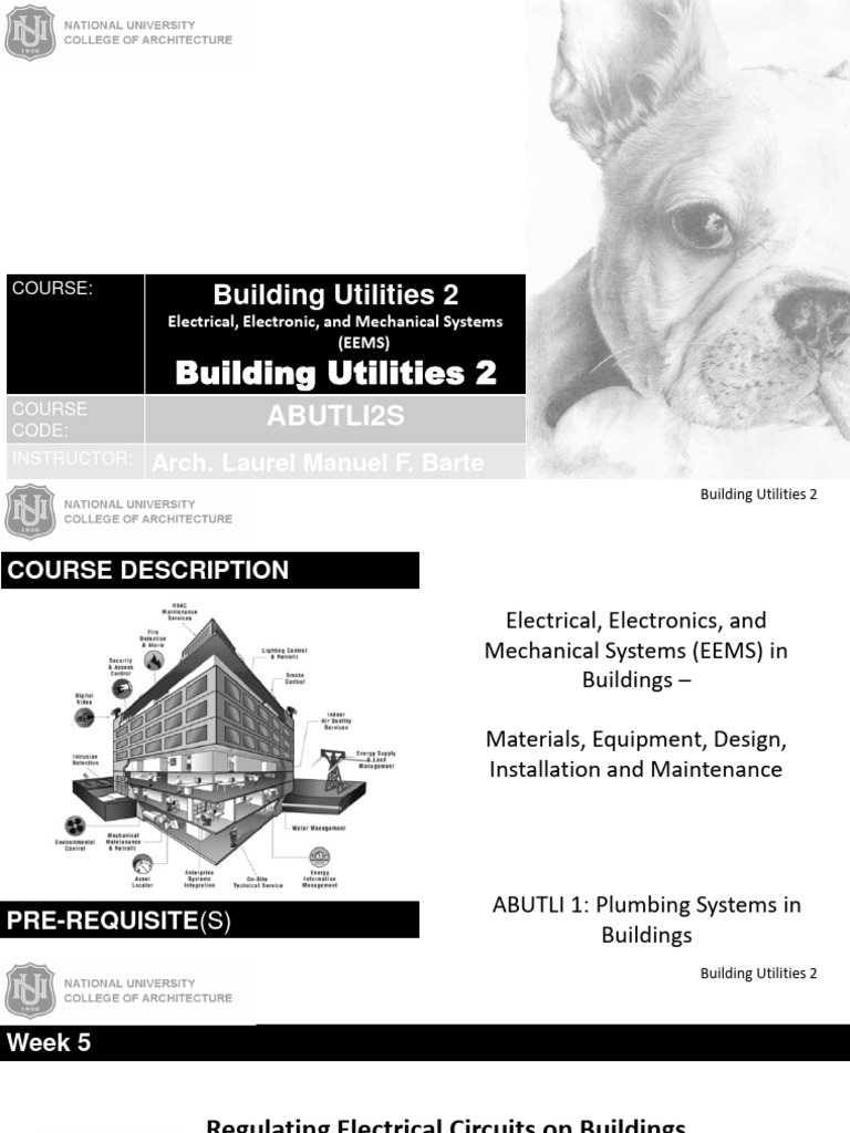 Electrical Systems in Building Utilities | PDF | Switch | Electrical ...