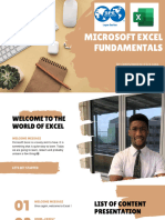 Microsoft Excel Fundamentals