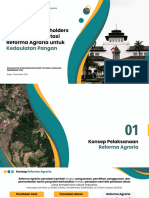 Kolaborasi Stakeholders Dalam Implementasi Reforma Agraria Untuk Kedaulatan Pangan