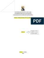 Modelo de Relatório Final - Estágio I - EM - UAB