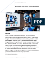 Stability AI's Stable Cascade: High Image Quality and Faster Inference Times