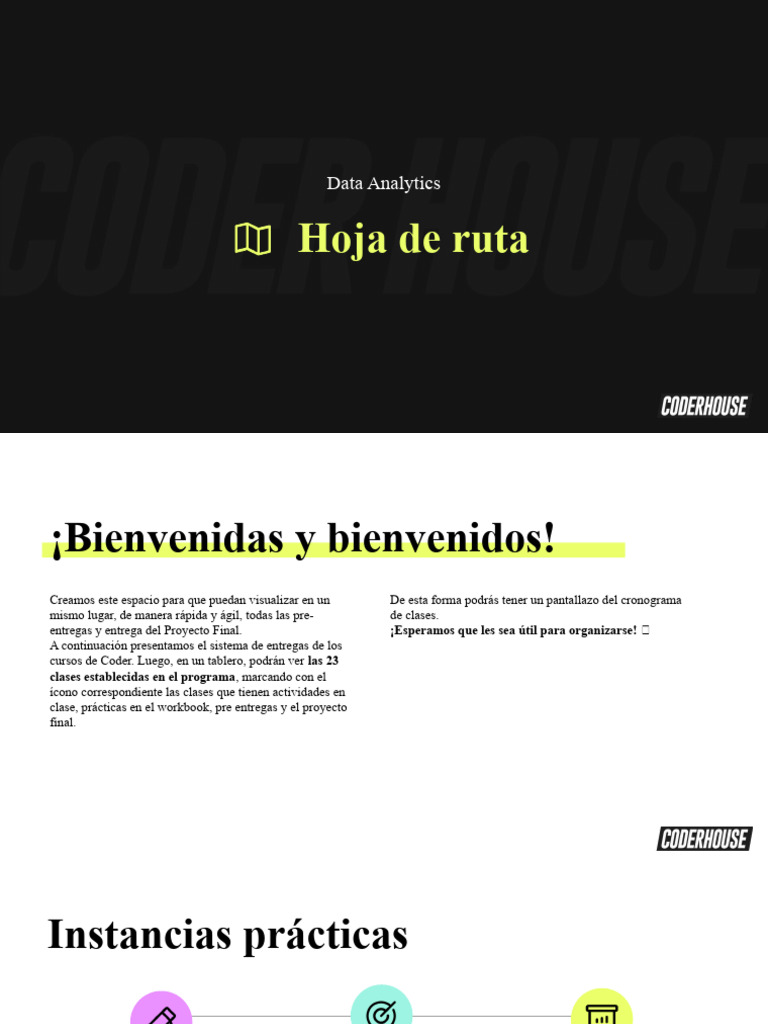 Hoja de Ruta para Análisis de Datos | PDF | Bases de datos | Informática