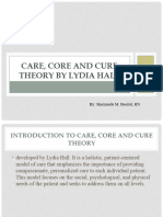 Care, Core and Cure Theory