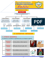 Circulo Lenguaje Sem 17 El Sustantivo