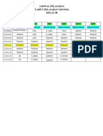 Jadwal Perkelas