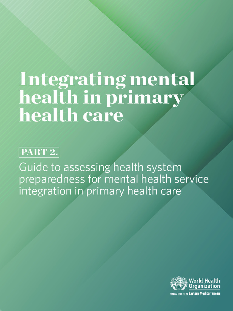 Integrating Mental Health in Primary Health Care II | PDF | Health ...