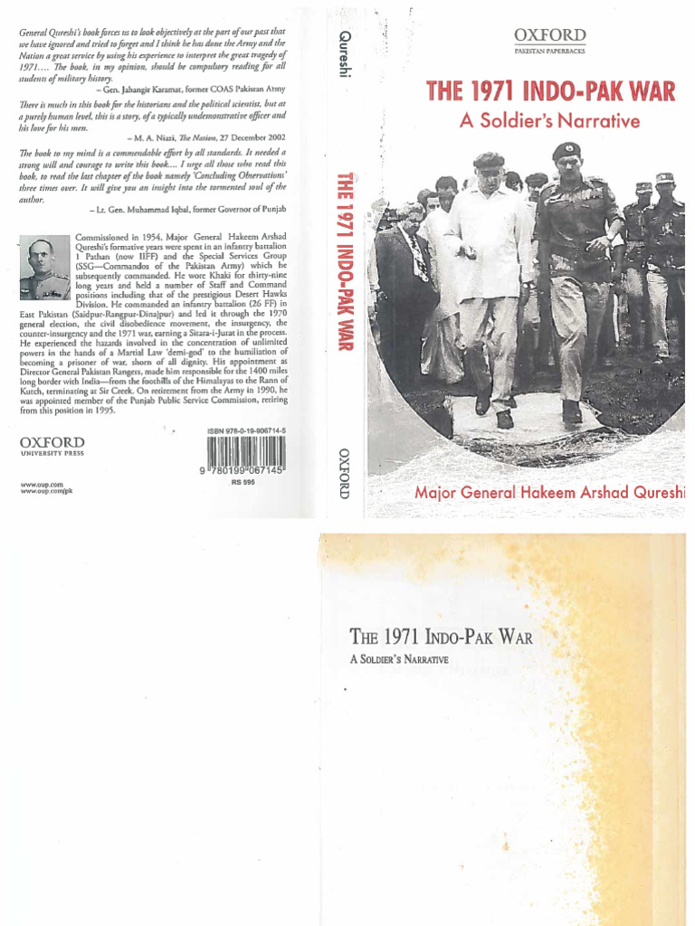 Maj Gen Hakeem A Qureshi - The 1971 Indo-Pak War | PDF