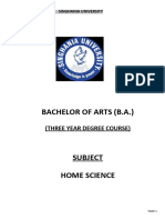 B.A. (Home Science)