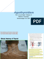 Zak Notes Hypothyroidism (Juma)