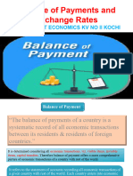 CH 6 Balance of Payment Exchange Rate