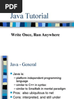 Java Tut 1