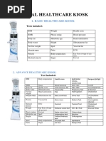 Digital Healthcare Kiosk With Analyser 1