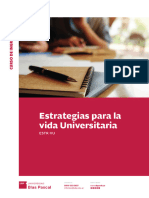 Materia Estrategias para La Vida Universitaria