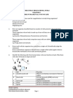 The Fundamental Unit of Life Comprehensive Notes PDF
