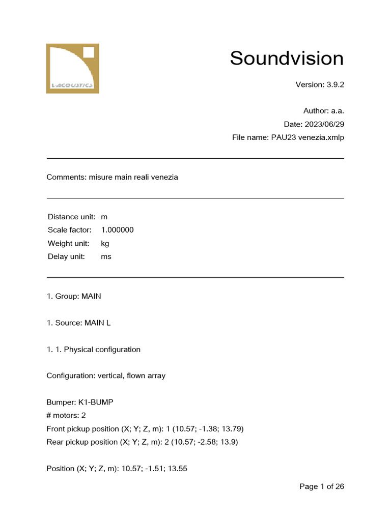 Soundvision Report 2023-06-29 | PDF