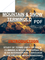 Mountain Terminology