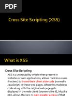 Cross Site Scripting XSS