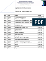 Cronograma Endocrino 2024