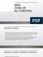 .Study and Evaluation of Internal Control