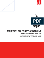 Brochure Maintien Du Fonctionnement en Cas D Incendie