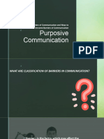 Barriers of Communication Process