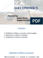 Presentation On Microeconomics
