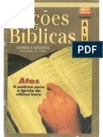 Lições Bíblicas - 1996 - 3T