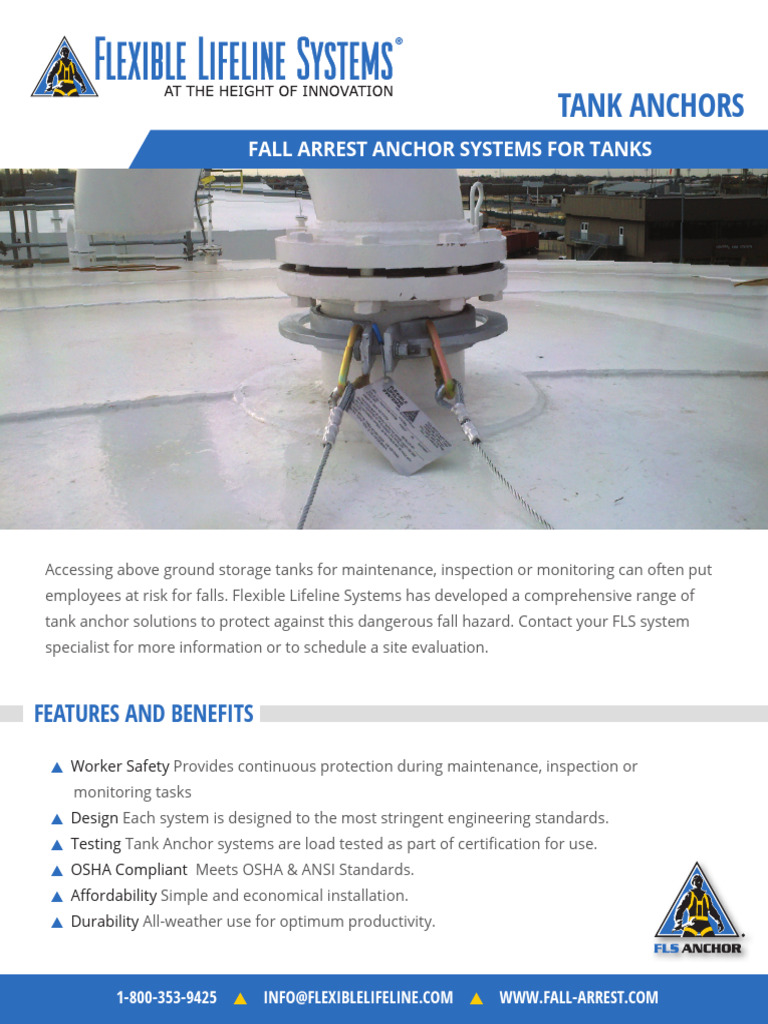 Tank Fall Protection Solutions | PDF