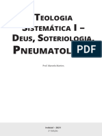 Teologia Sistemática I - Deus, Soteriologia, Pneumatologia