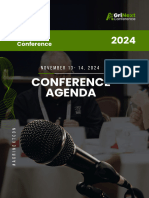 AgriNext Conference Agenda 2024