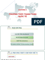 Chuong 3 - Phuong thuc chuyển tiền, ghi sổ, nhờ thu